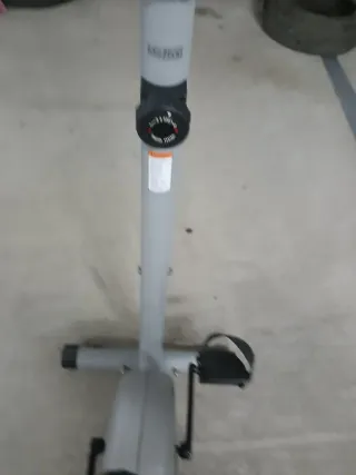 Bicicleta Estática Gris