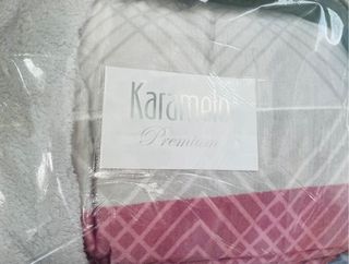 Edredón/Colcha Gris y Rosa 135/150