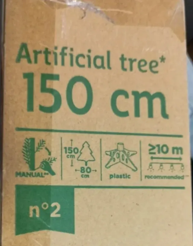 Árbol de Navidad Artificial 150 cm