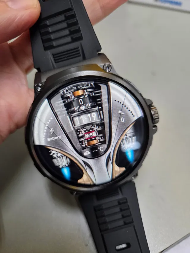 Smartwatch Hombre Nuevo Negro/Gris