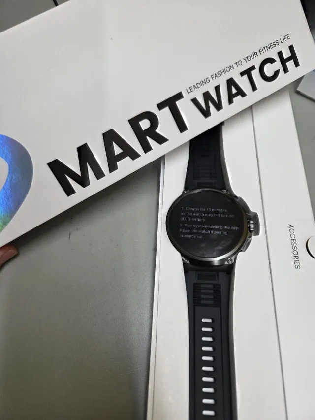 Smartwatch Hombre Nuevo Negro/Gris