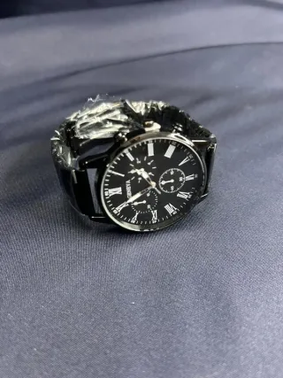 Orologio da polso Geneva Total Black Quarzo