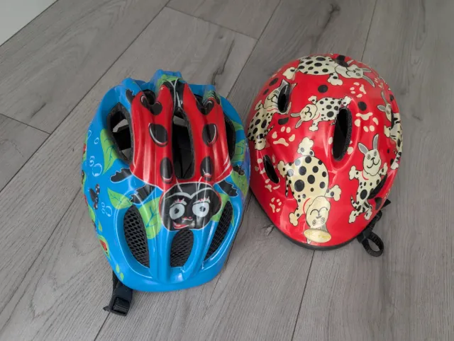 Cascos infantiles para bici (2 unidades)