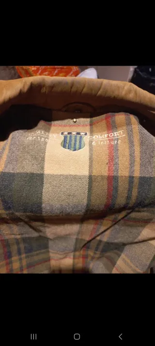 Chaquetón de hombre marrón