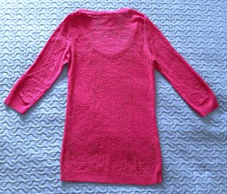 Jersey fucsia calado