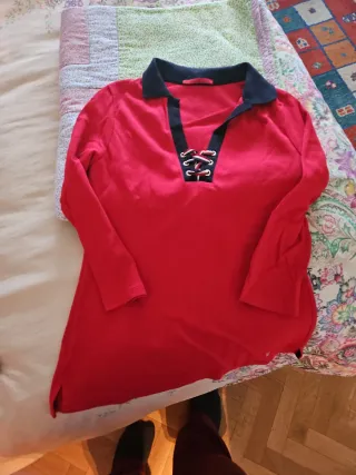 Camisa Carolina Herrera Roja