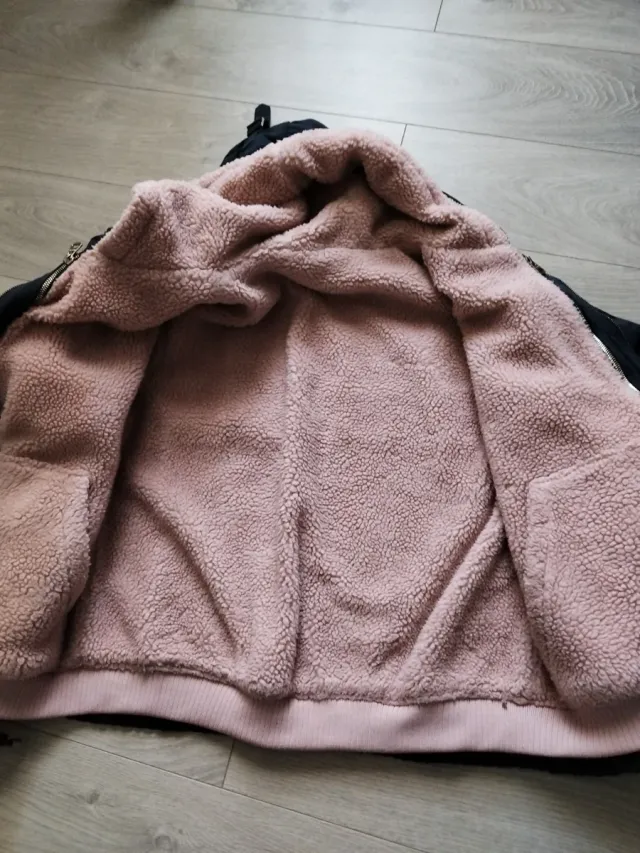 Trenca, abrigo azul marina con borrego separable