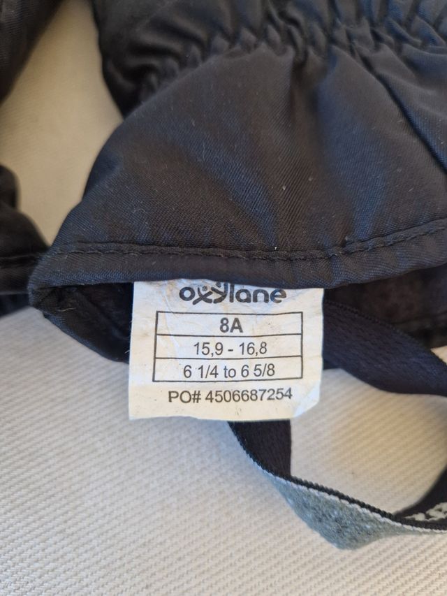 Guantes nieve Niña/o Negro