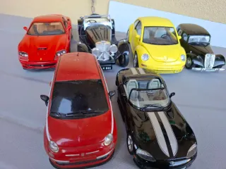 Modellini auto: Ferrari, Fiat, VW, Jaguar
