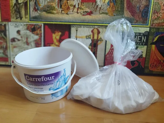 Cloro Desinfectante Carrefour Piscinas 3kg