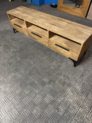 Pack 2 Espejos + Mueble TV Maison du Monde