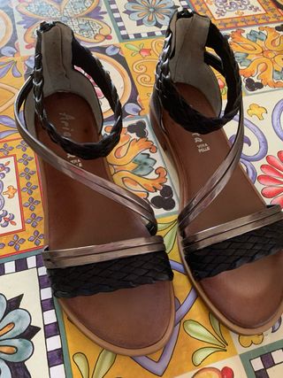 Sandali Arianna vera pelle n.38