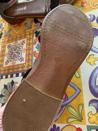 Sandali Arianna vera pelle n.38