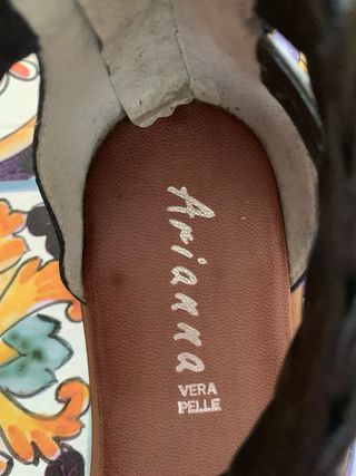 Sandali Arianna vera pelle n.38