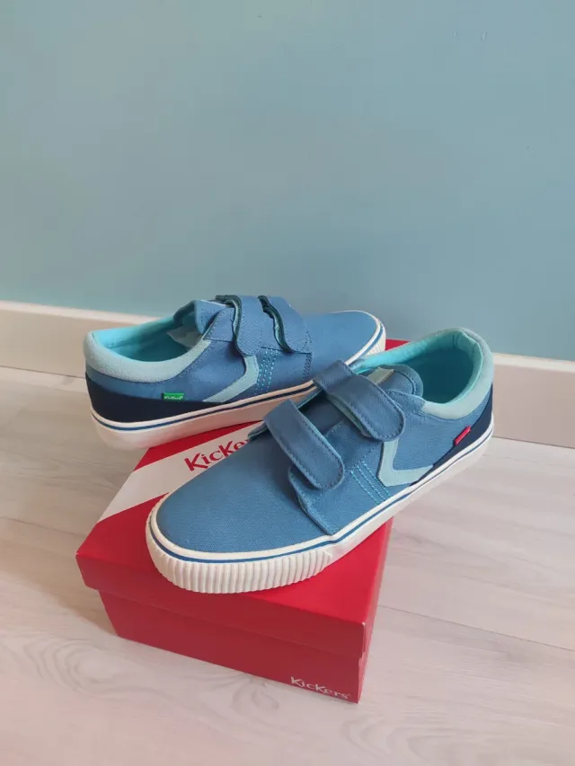 Zapatillas Kickers Kickslido Azul