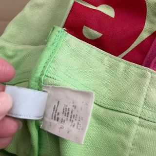 Borsa GURU verde e rosa