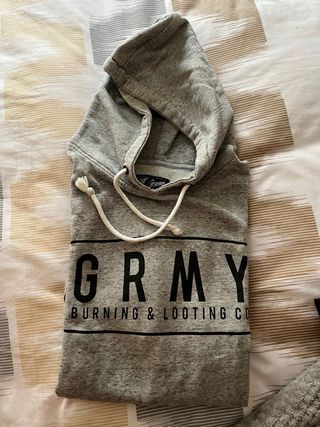 Sudadera GRMY / Grimey Gris