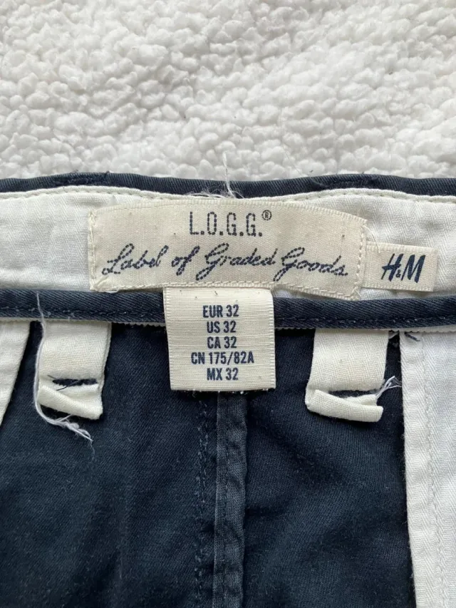 Pantalón corto H&M azul Talla M