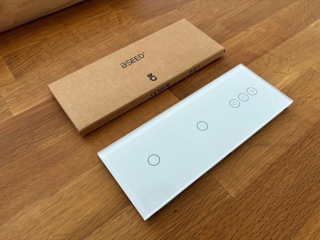 Panel Bseed 2 Pulsadores + Dimmer