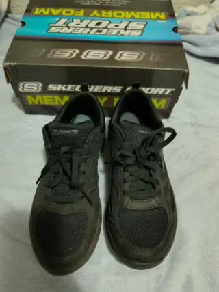 Zapatillas Skechers Sport Memory Foam Negras