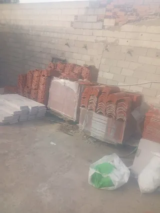 Tejas de barro 90m² + 90m²