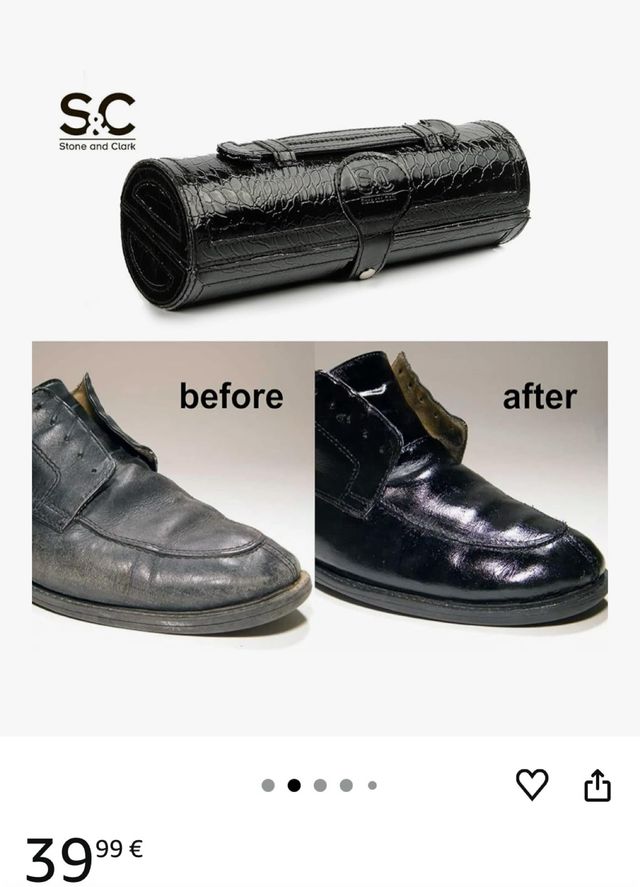 Kit Cuidado Zapatos S.C. Stone Care