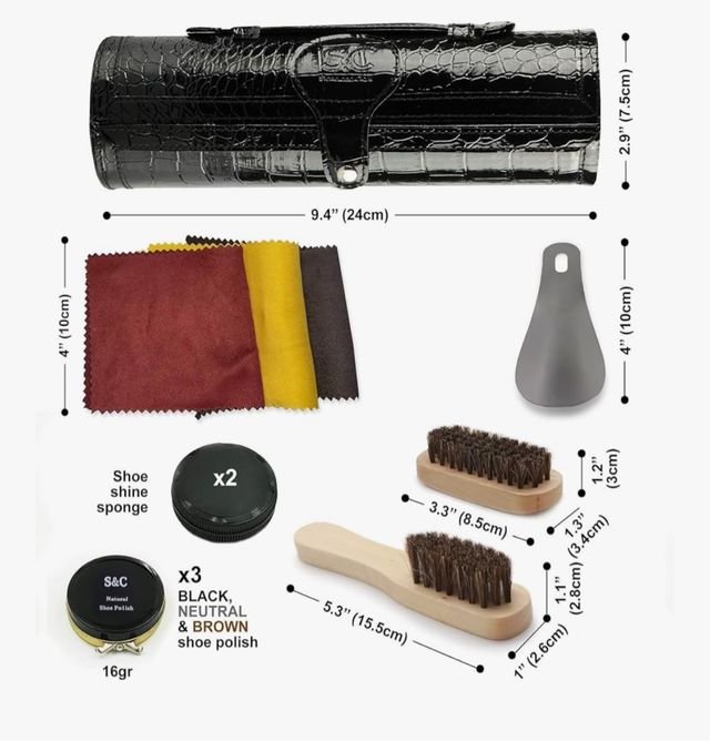 Kit Cuidado Zapatos S.C. Stone Care