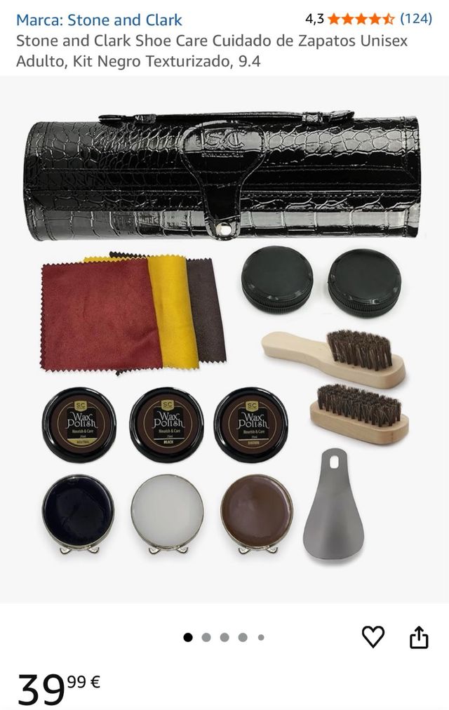 Kit Cuidado Zapatos S.C. Stone Care