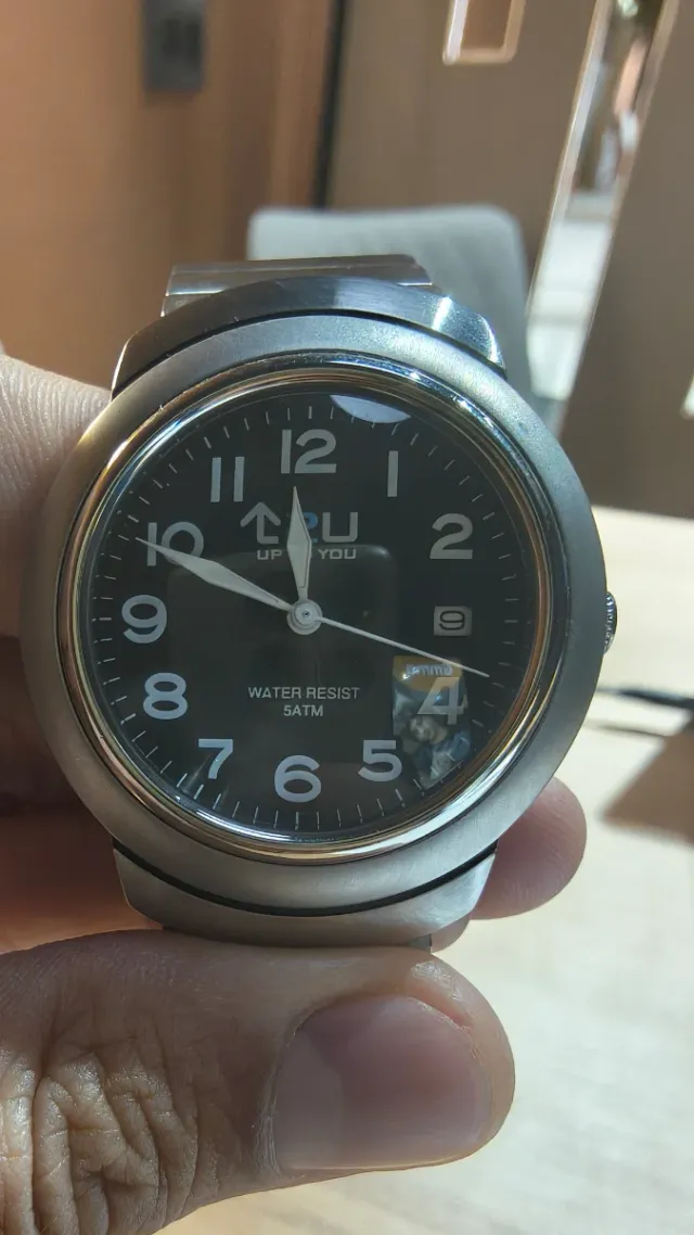 Reloj 2u Up to you Negro y Plateado