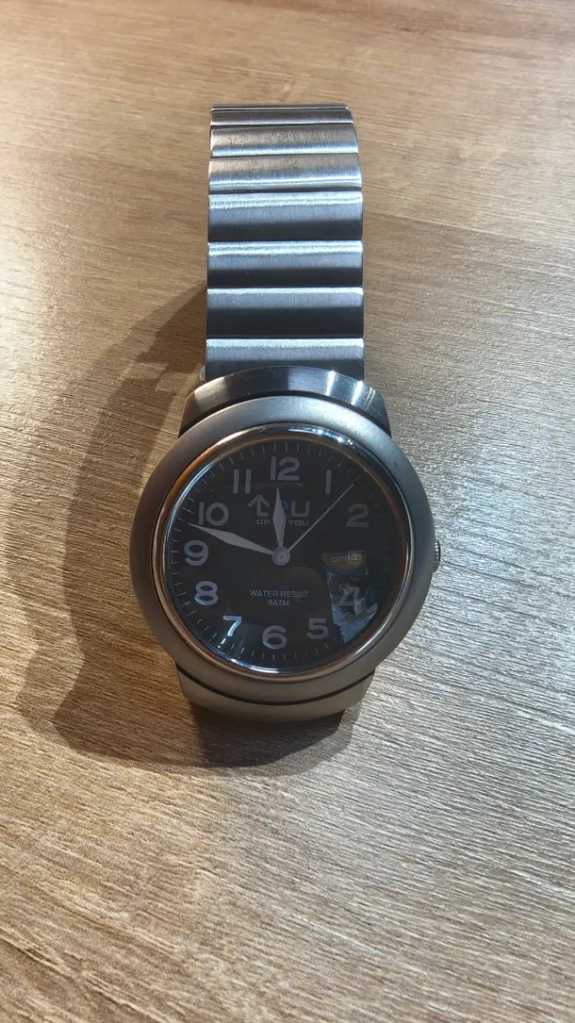 Reloj 2u Up to you Negro y Plateado