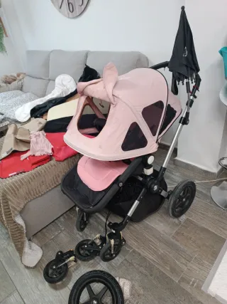 Carro Bugaboo 3 con accesorios