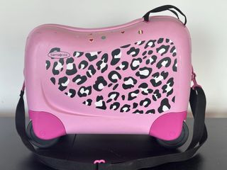 Maleta Infantil Samsonite Rosa Animal Print