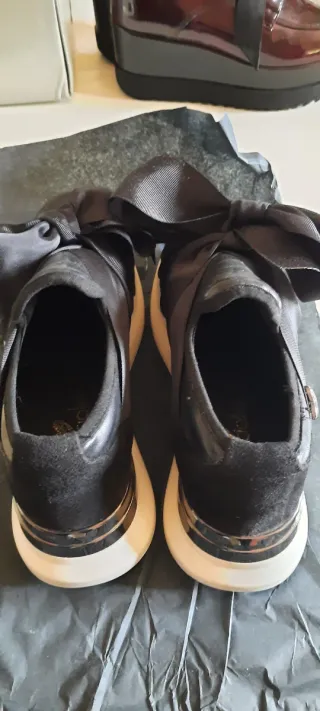 Scarpe Braccialini donna in pelle nera