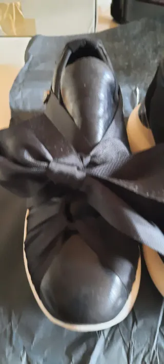 Scarpe Braccialini donna in pelle nera