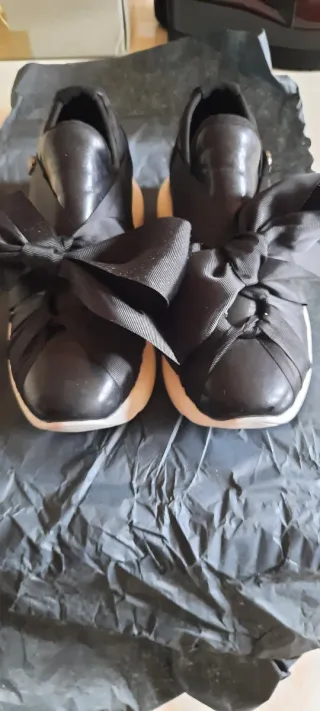 Scarpe Braccialini donna in pelle nera