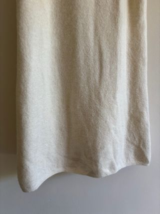 Vestido lana Zara cuello alto sin mangas