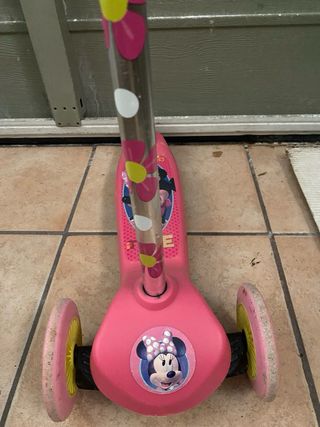 Patinete infantil Minnie 3 ruedas