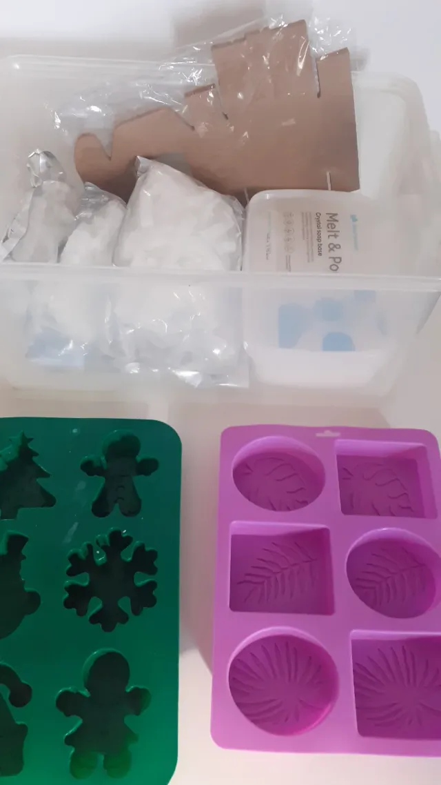 Kit para hacer jabón artesanal