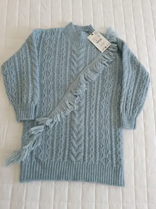 Vestido Zara niña azul sin estrenar