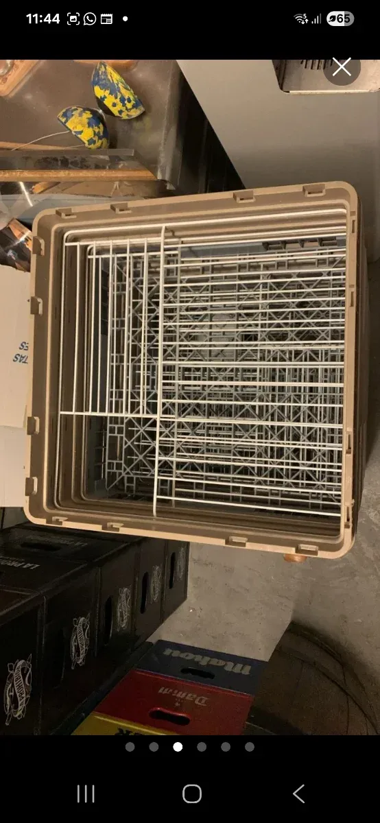 Cajas de plástico apilables