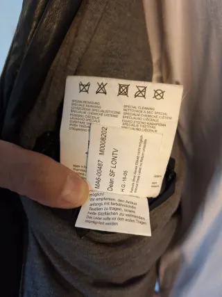 Cazadora Cuero Gipsy Negra