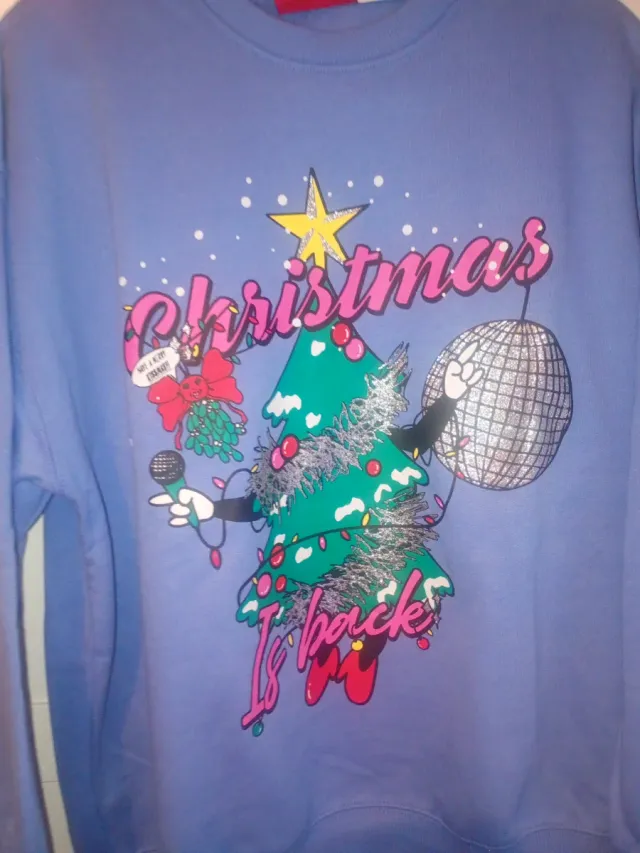 Sudadera Lefties Navidad Dibujo Árbol