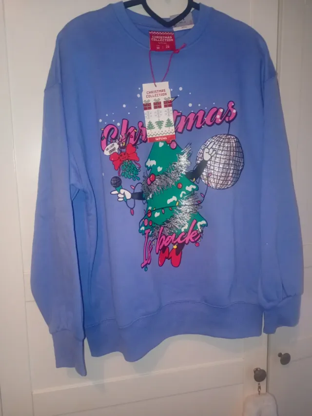 Sudadera Lefties Navidad Dibujo Árbol