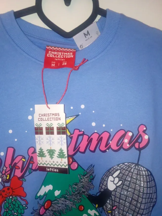 Sudadera Lefties Navidad Dibujo Árbol