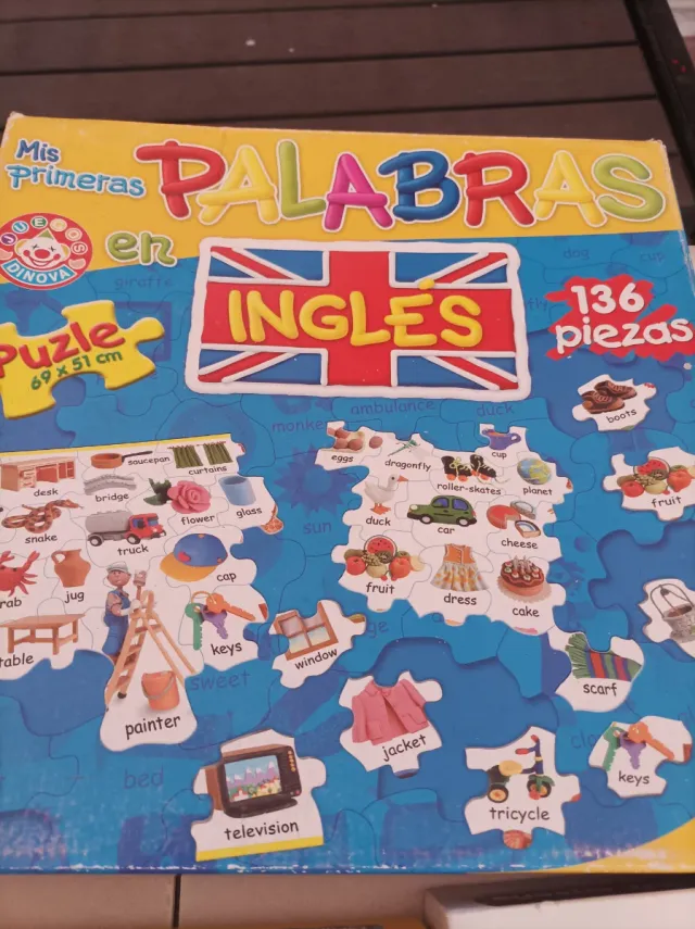 Lote Puzzles Educativos Clementoni y Falomir