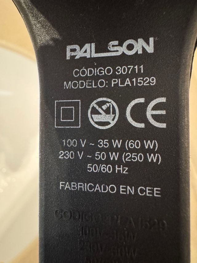 Piastre per capelli Palson