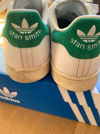 Adidas Stan Smith Zapatillas Verdes Blancas. talla