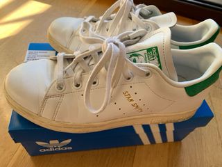 Adidas Stan Smith Zapatillas Verdes Blancas. talla