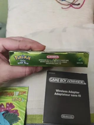 Pokémon Verde Hoja Game Boy Advance