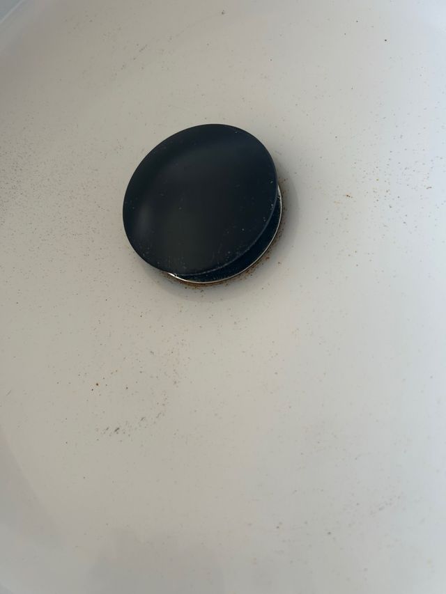 Lavabo redondo de porcelana